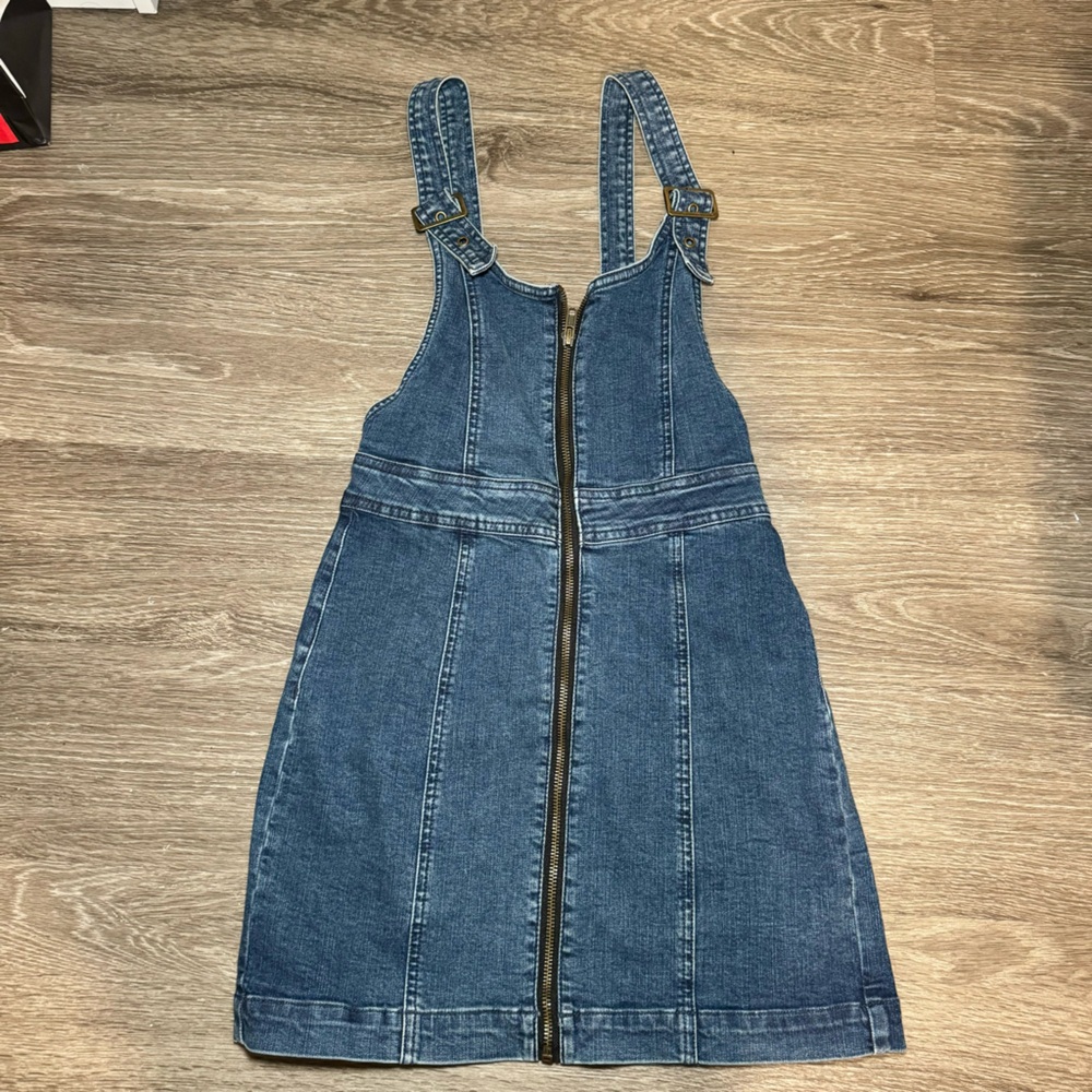 Pacsun Overall Denim/Jean Mini Dress